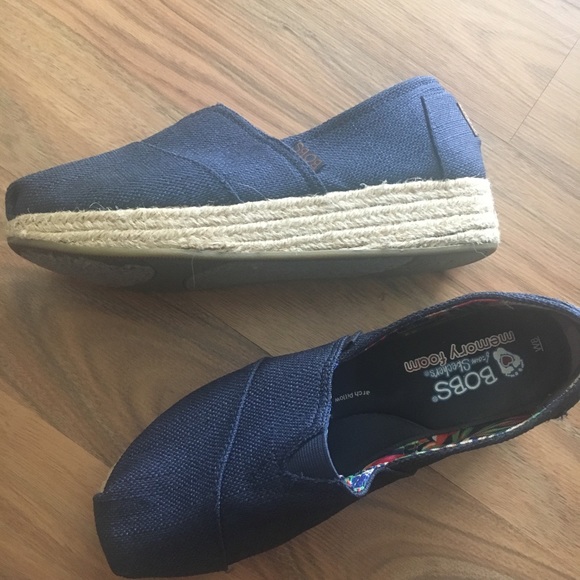 skechers bobs navy